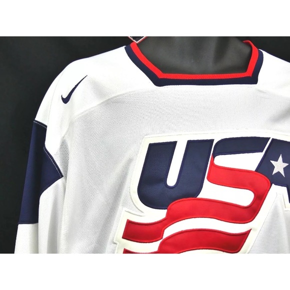 SOLD Nike U.S.A. Olympic Hockey Stitched Jersey - Picture 3 of 8
